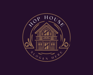 House Cabin Realty logo design