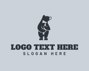 Bear Axe Lumberjack logo