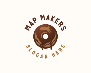 Massachusetts Pastry Doughnut logo design