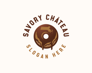 Massachusetts Pastry Doughnut logo design