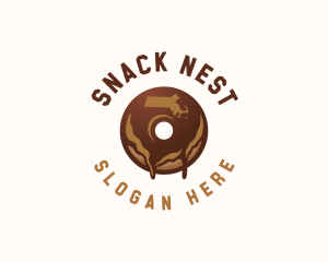 Massachusetts Pastry Doughnut logo design