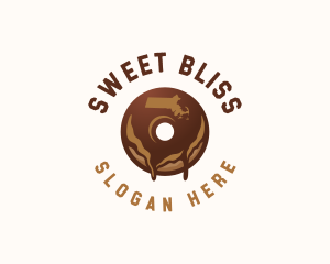 Massachusetts Pastry Doughnut logo design