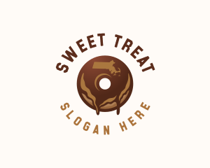 Massachusetts Pastry Doughnut logo design