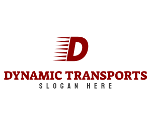 Speed Courier Transport logo design