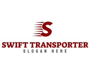 Speed Courier Transport logo design