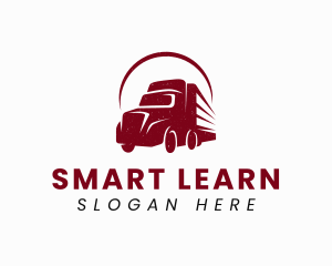 Haulage Truck Transport Logo