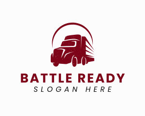 Haulage Truck Transport logo