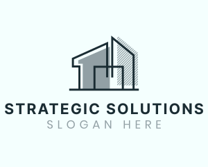 Real Estate Architecture logo design