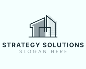 Real Estate Architecture logo design