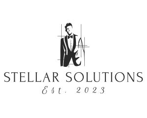 Classy Tuxedo Measurement logo design