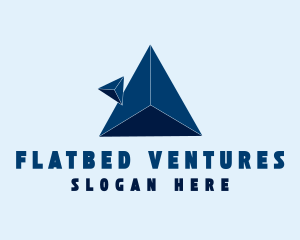 3d Triangle Pyramid Company Logo