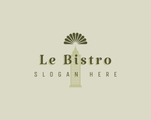 Art Deco City Bistro logo design