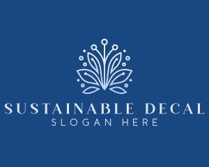 Sustainable Leaf Biotechnology logo design