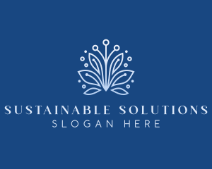 Sustainable Leaf Biotechnology logo design