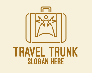 Holiday Beach Suitcase  logo