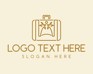 Holiday Beach Suitcase  logo