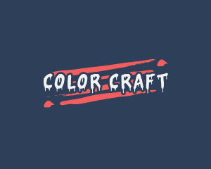 Artistic Paint Drip logo