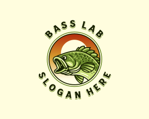 Mississippi Fish Bass logo design