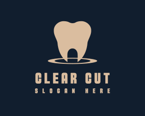 Simple Dental Clinic logo design