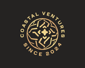 Golden Global Sphere logo design