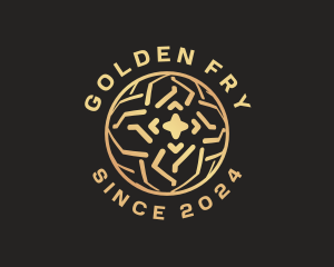 Golden Global Sphere logo design