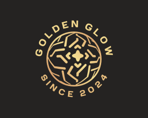 Golden Global Sphere logo design