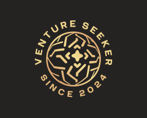 Golden Global Sphere logo design