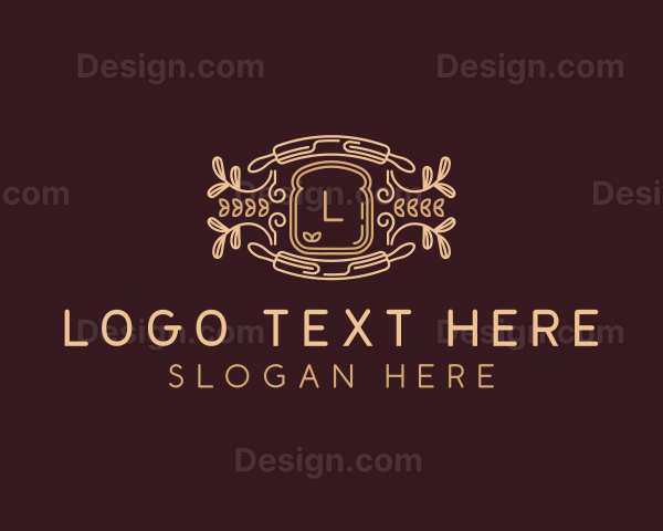 Loaf Bread Baker Logo