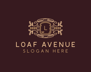 Loaf Bread Baker logo design