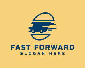 Fast Truck Delivery logo design