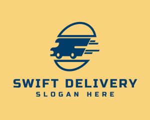 Fast Truck Delivery logo design