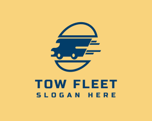 Fast Truck Delivery logo design