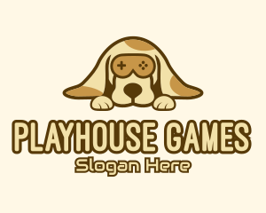 Brown Dog Game Controller logo design