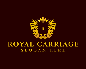 Royal Crown Ornament logo design