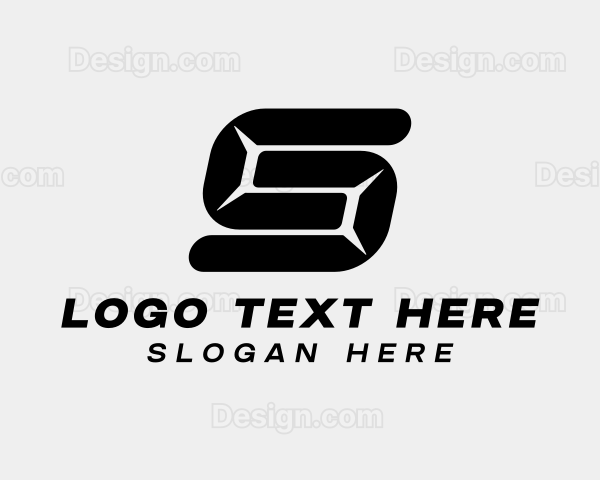 Modern Business Letter S Logo