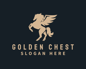 Premium Business Pegasus logo design