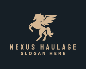 Premium Business Pegasus logo design