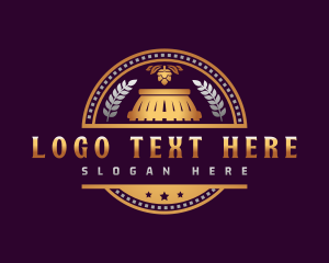 Liquor Brewery Barrel logo