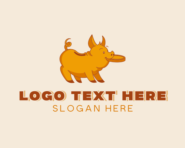 Piggy Bank logo example 2