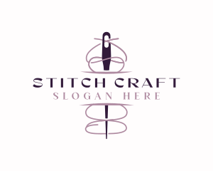 Needle Seamstress Dressmaking logo