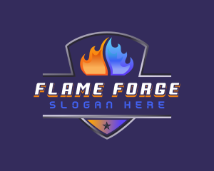 Fire Ice Energy logo design