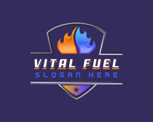 Fire Ice Energy logo design