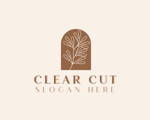 Spa Plant Boutique logo design