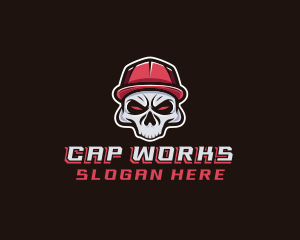 Skull Cap Gaming logo design