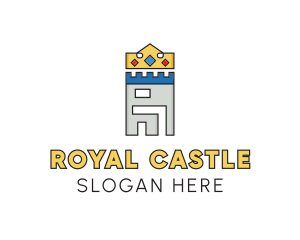 Royal Castle Crown logo design