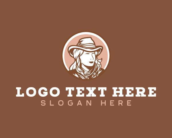 Cowboy Hat logo example 4