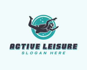 Adventure Skydiving Recreation  logo design