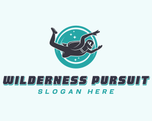 Adventure Skydiving Recreation  logo design