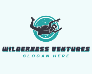 Adventure Skydiving Recreation  logo design