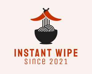 Hot Pepper Ramen  logo design